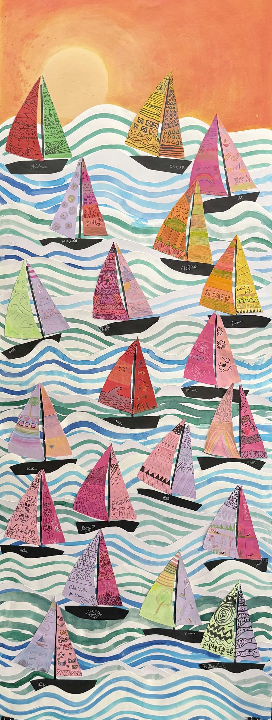 Bateaux en mer