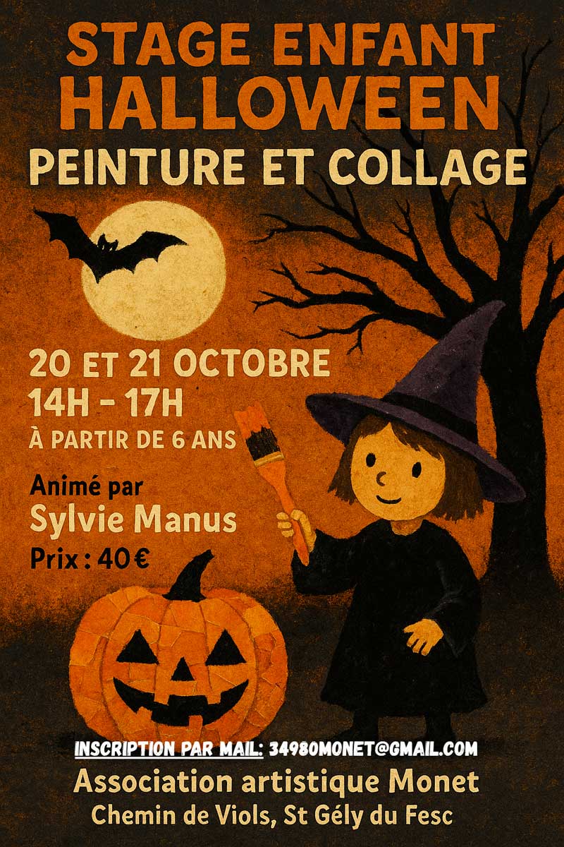 Flyer stage Halloween